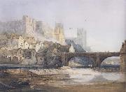 Samuel Prout Part of Durham Bridge (mk47) oil painting artist